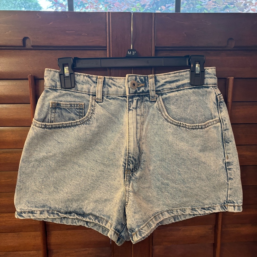 Cotton On High Rise Mom Jean Shorts